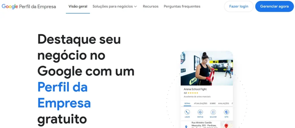 Google meu negócio para escritório de contabilidade