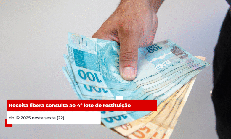 Receita libera consulta ao 4º lote de restituição do IR 2025
